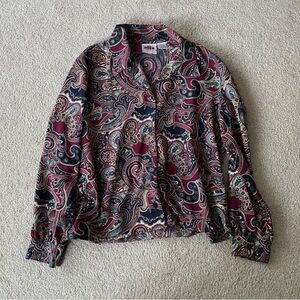 Vintage‎ Alia Petites Patterned Blouse